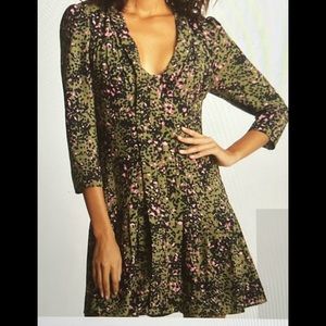 Reiss Dress - Ciara Animal Spot Print - BNWT - Size US2/UK6